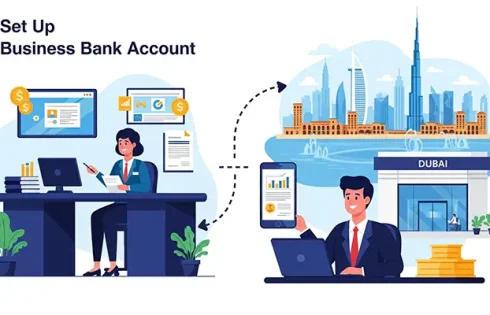 Can I get a bank account for business setup in Dubai?