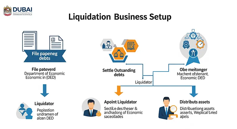 Liquidating Business setup in Dubai?