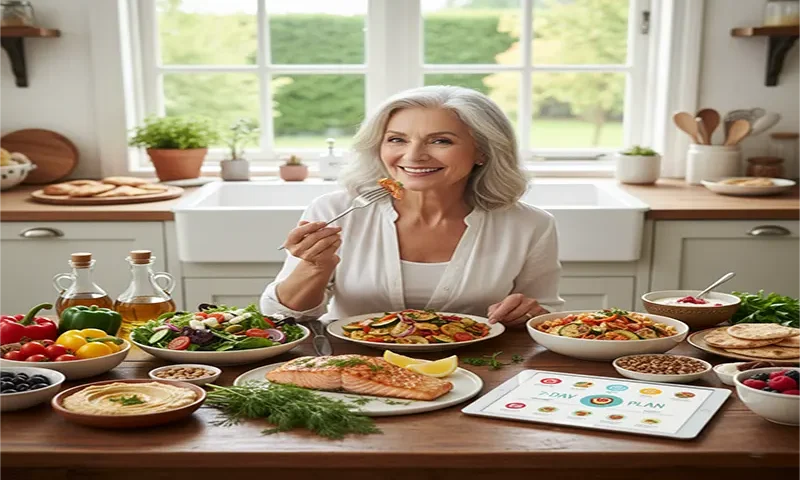Anti-Inflammatory Mediterranean Diet Meal Plan for Older Women