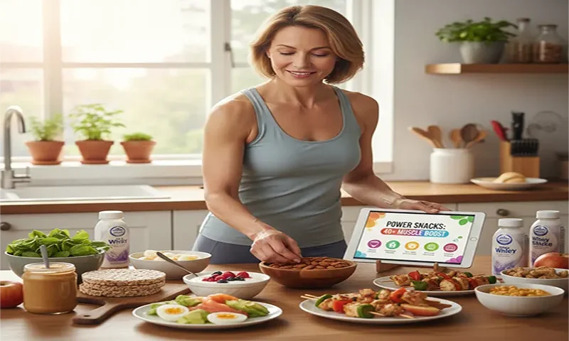 Best Protein-Rich Snacks for Muscle Maintenance Over 40