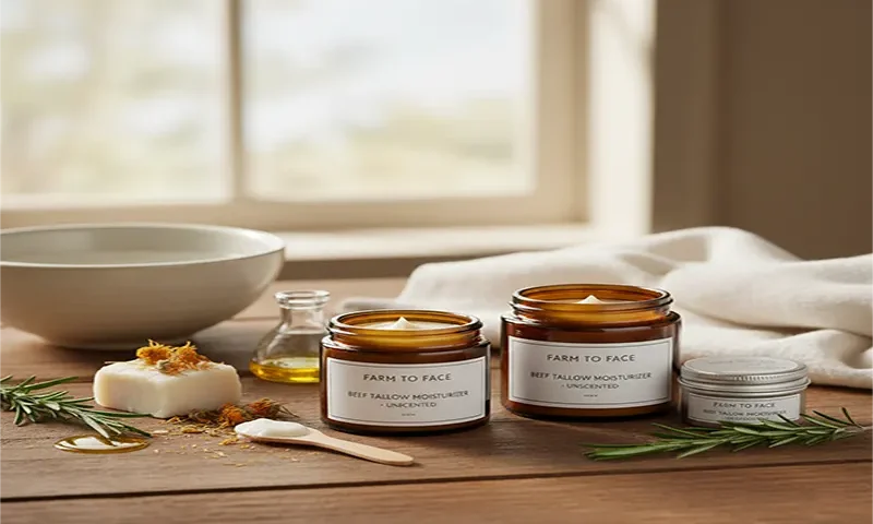 Non-Toxic Beef Tallow Moisturizer for Sensitive Skin