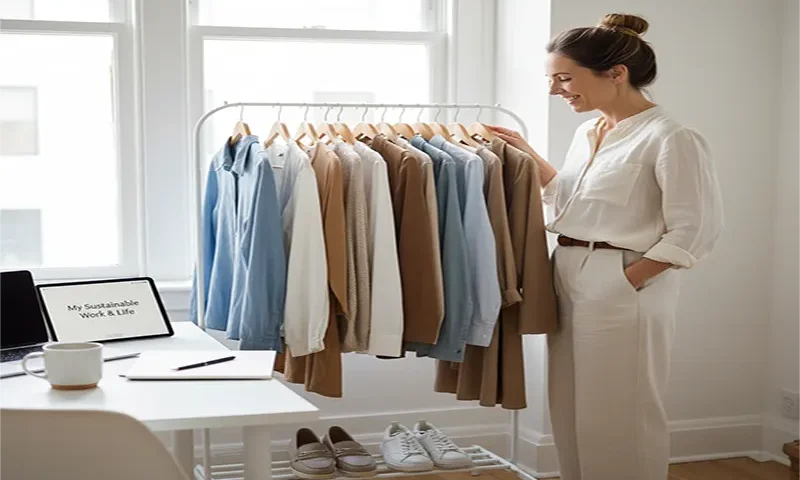 Sustainable Capsule Wardrobe for Remote Working Women